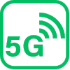 Supports 5G connectivity