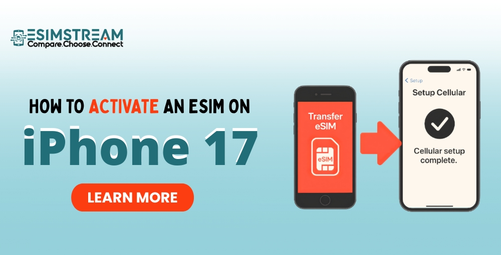 How to Activate eSIM on iPhone 17
